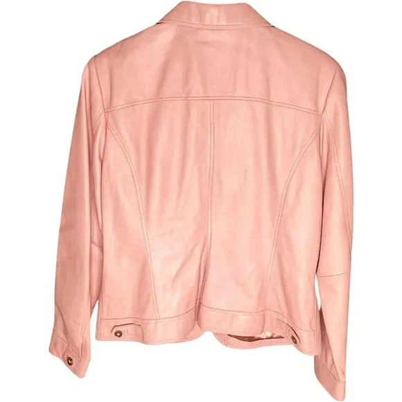 Uniform John Paul Richard Genuine Lame Leather Jacket - Picture 8 of 11